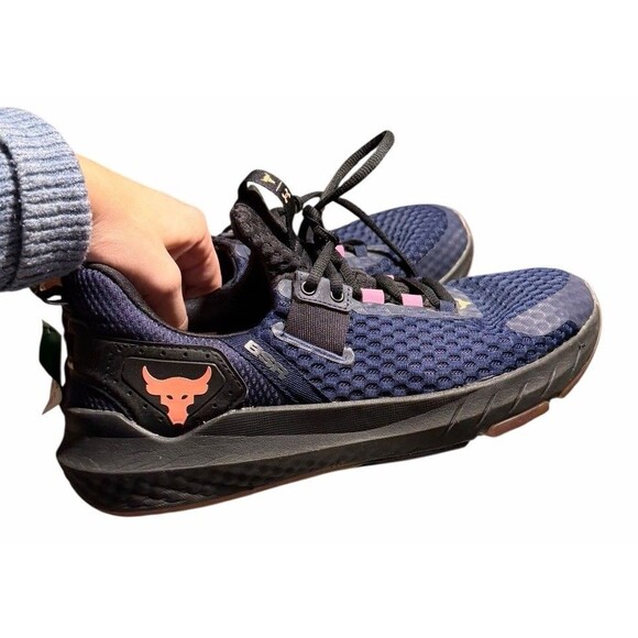 Under Armour Project Rock BSR 4 Training Shoes Midnight Navy-Black Mens Size 10 main image 7
